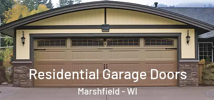  Residential Garage Doors Marshfield - WI