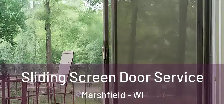 Sliding Screen Door Service Marshfield - WI